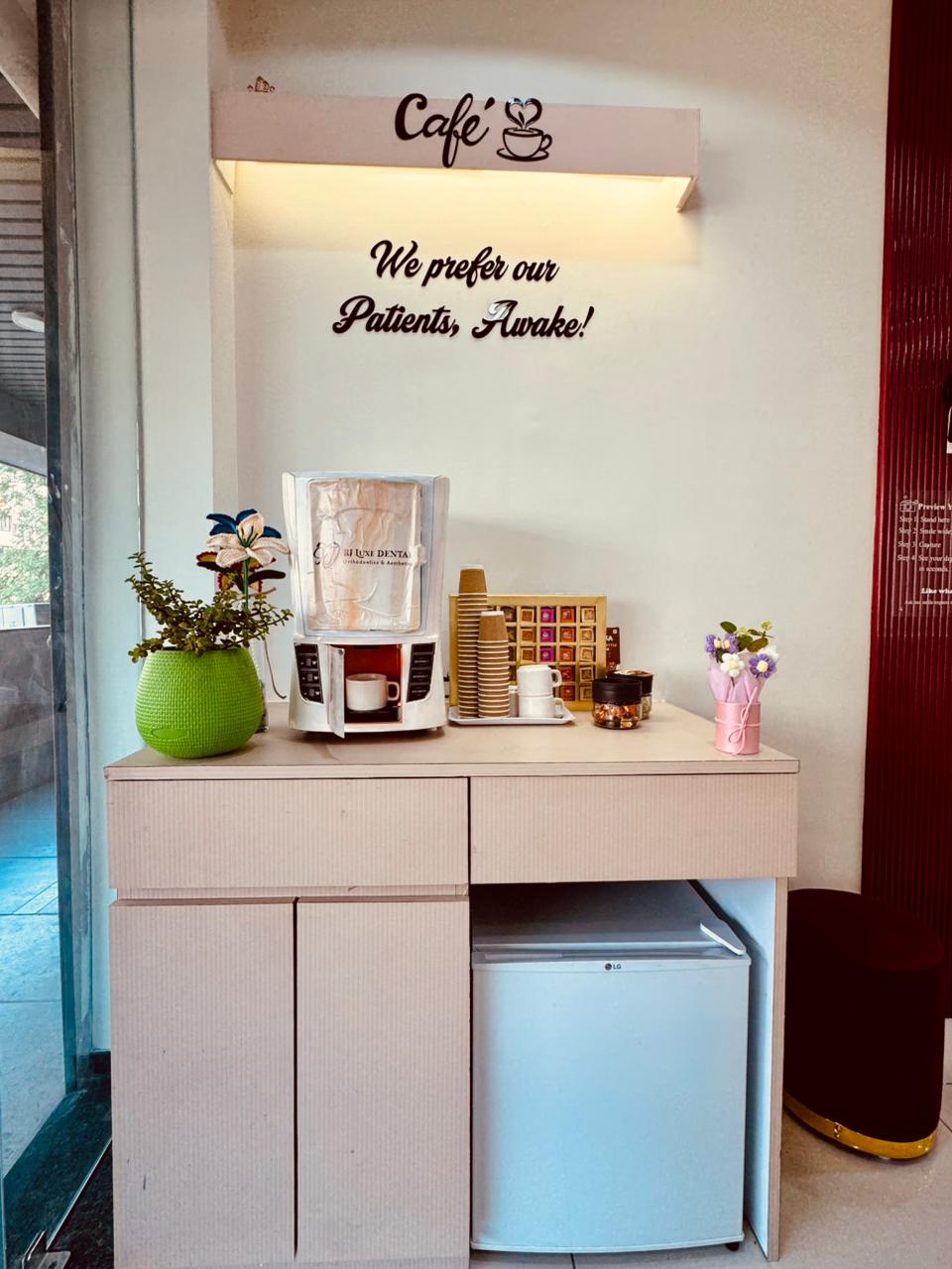 RJ Luxe Dental Entrance and Premium Branding