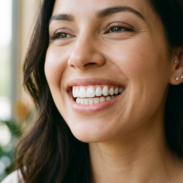 Cosmetic Dentistry Patient Smiling